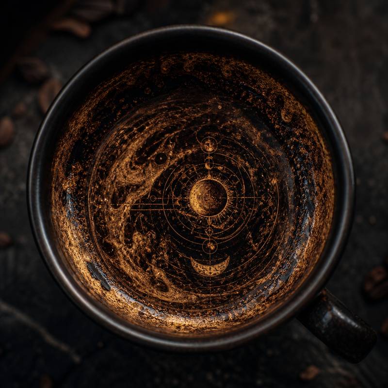 گرداب تفاله قهوه